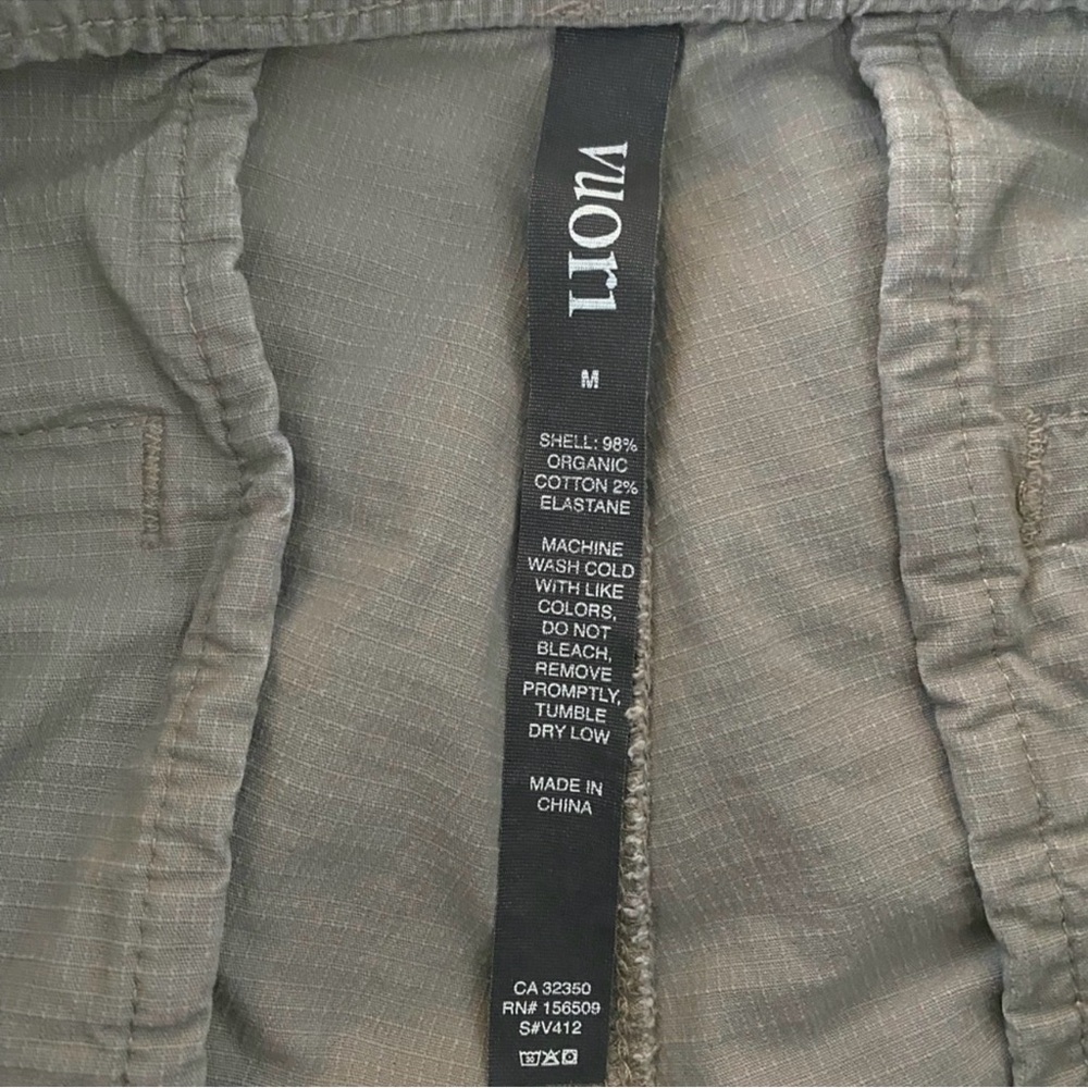 Vuori Taupe/Khaki Womenβs Ripstop Pant, Size M - Picture 6 of 13
